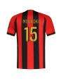 OGC Nice Youssoufa Moukoko #15 Heimtrikot 2024-25 Kurzarm